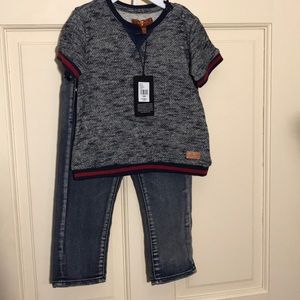 Boys 18M 2-piece jean set